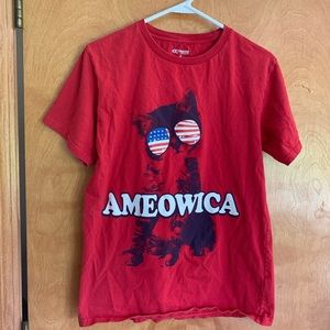🌻 America Cat Tee